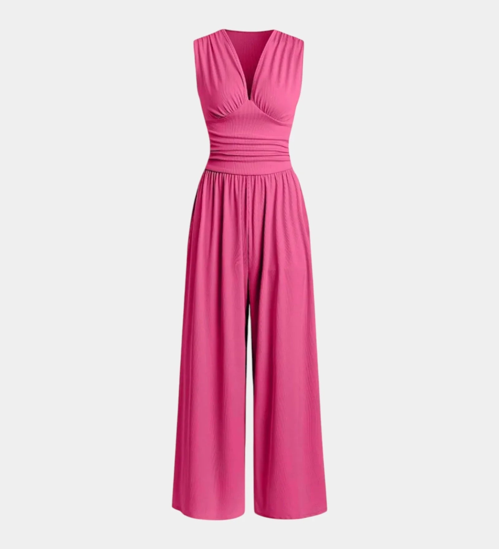 Sultana | Chic sleeveless jumpsuit with wide legs