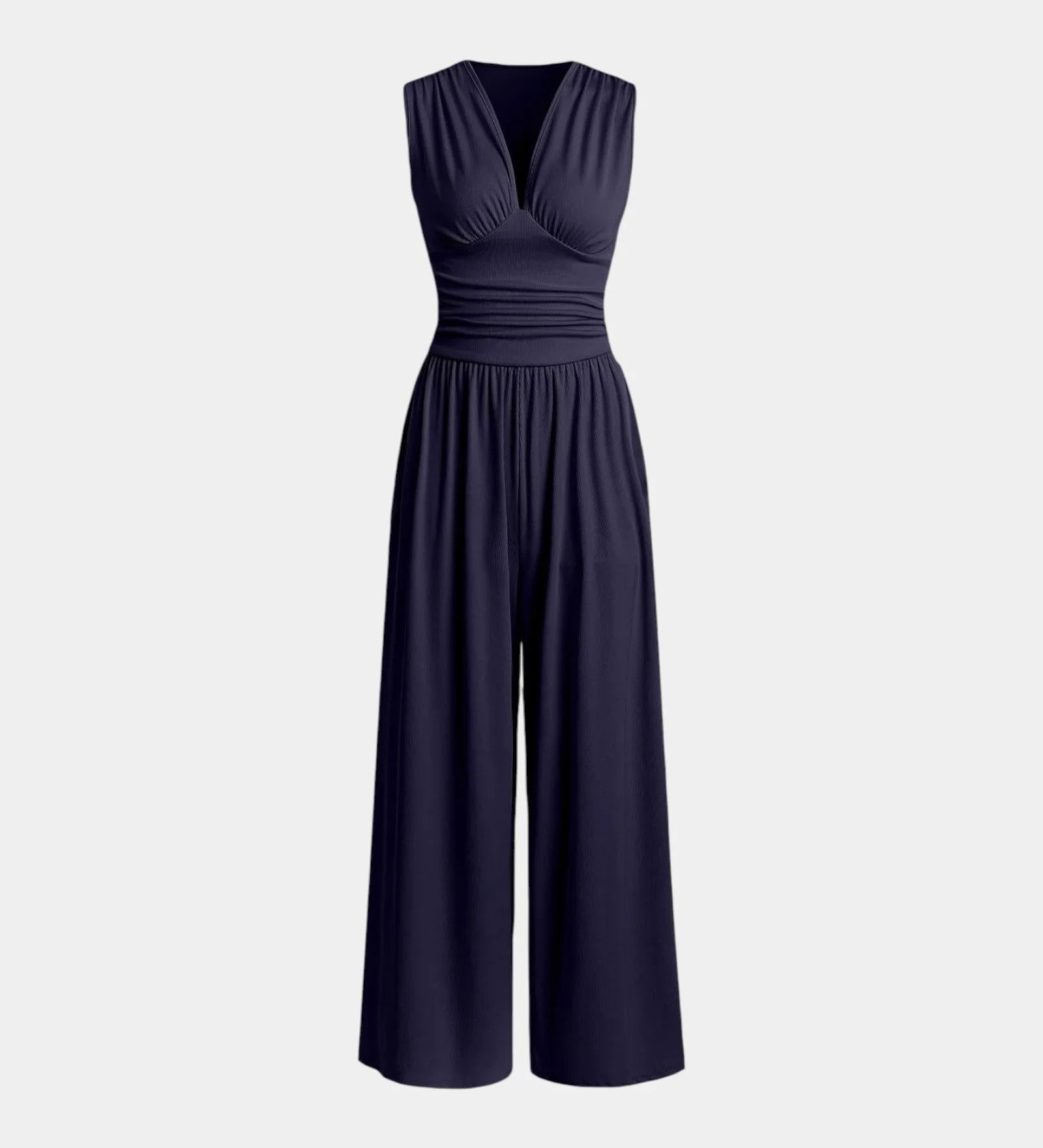 Sultana | Chic sleeveless jumpsuit with wide legs