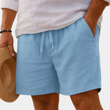 Lucas | Cotton and Linen Shorts