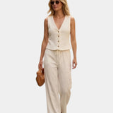 Vivette | Elegant Pants and Top Set