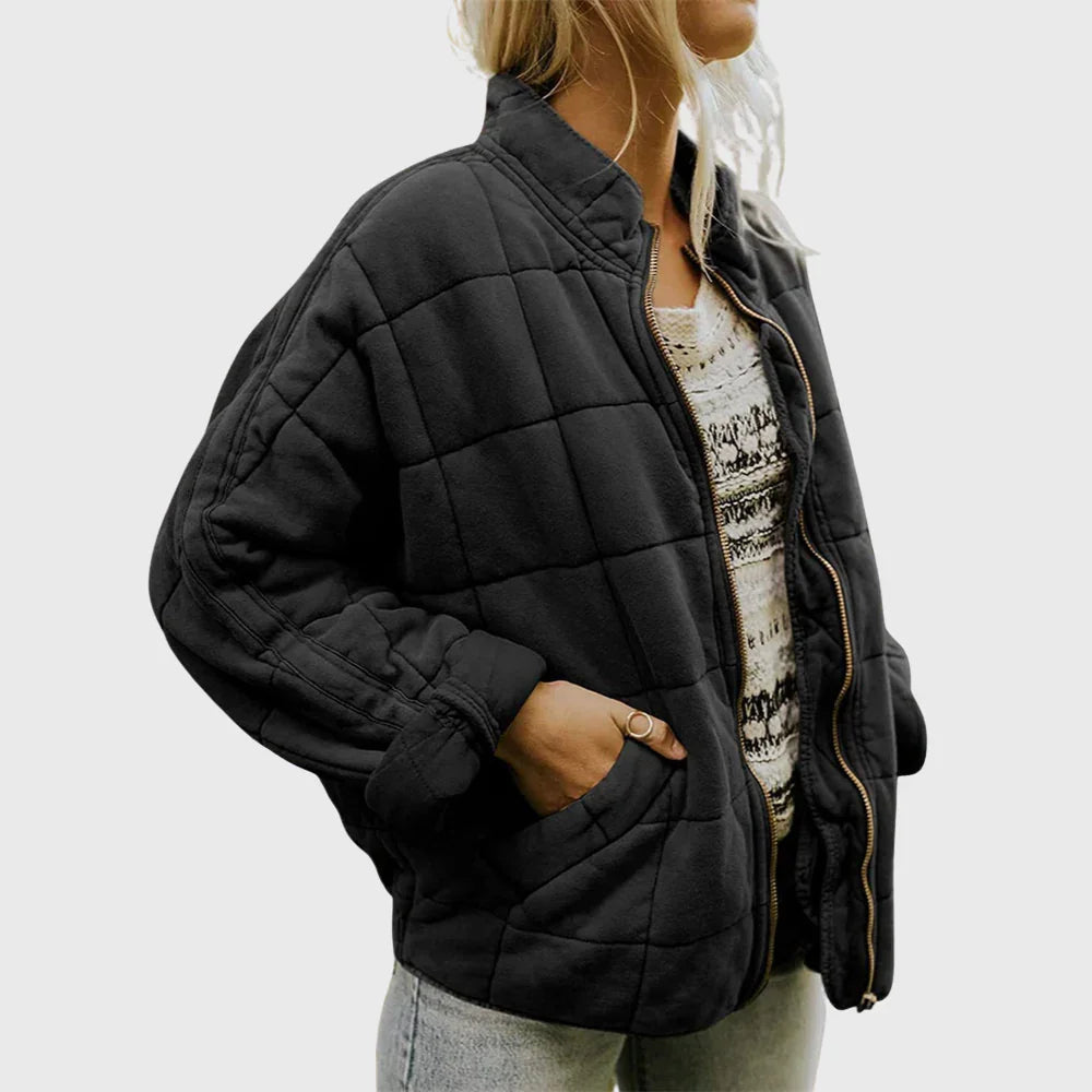 Josiane | Elegant Oversized Quilted Jacket
