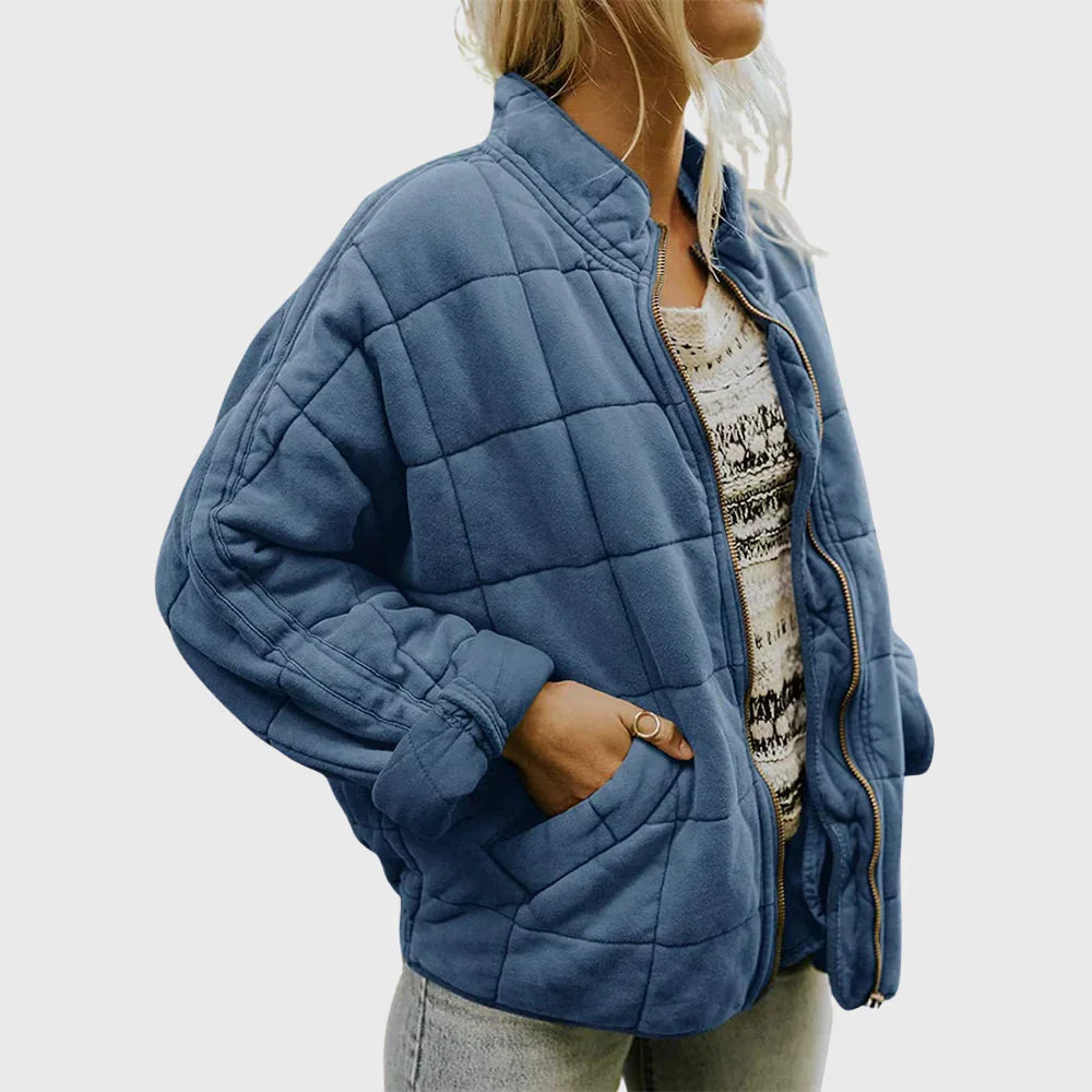 Josiane | Elegant Oversized Quilted Jacket