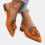 Francette | Heeled sandals with fringes