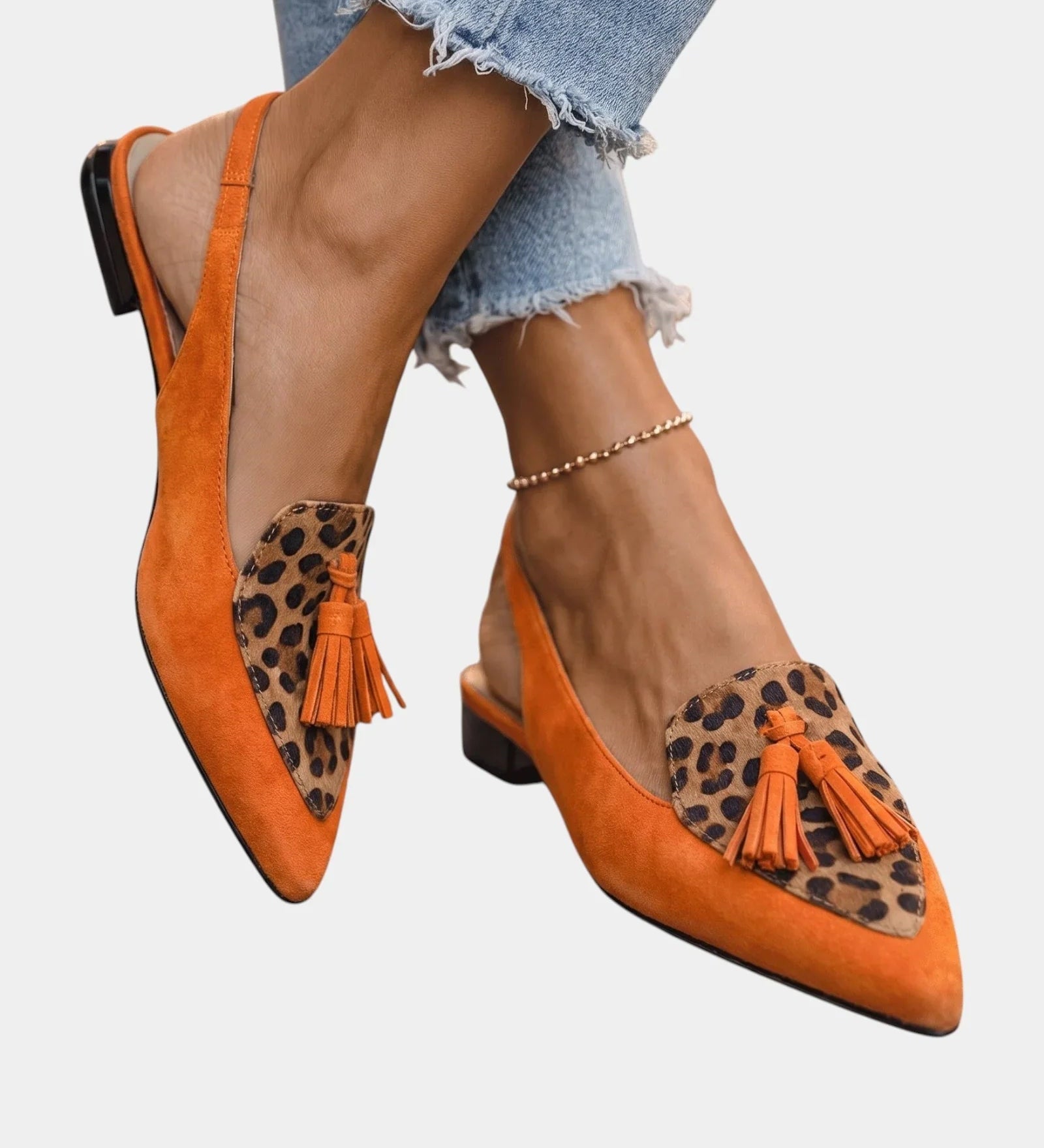Francette | Heeled sandals with fringes
