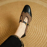 Chloé | Vintage Leather Shoes with Buckle