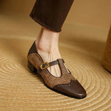 Chloé | Vintage Leather Shoes with Buckle