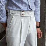Edward | Elegant High-Waisted Pants