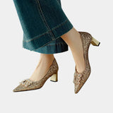 Gloria | Glitter Heels
