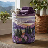 Serenity Bloom Laundry Basket