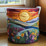 Spring Meadow Laundry Basket