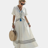 Mylia | Crossed Midi Dress