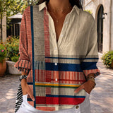 Priscille | Artistic Pattern Blouse