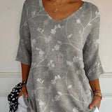 Sarah | Pull Casual Vintage Floral