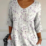 Émilie | Casual Vintage Floral Sweater