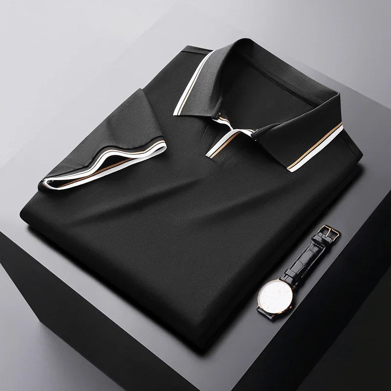 Antoine | Soft Silk Polo
