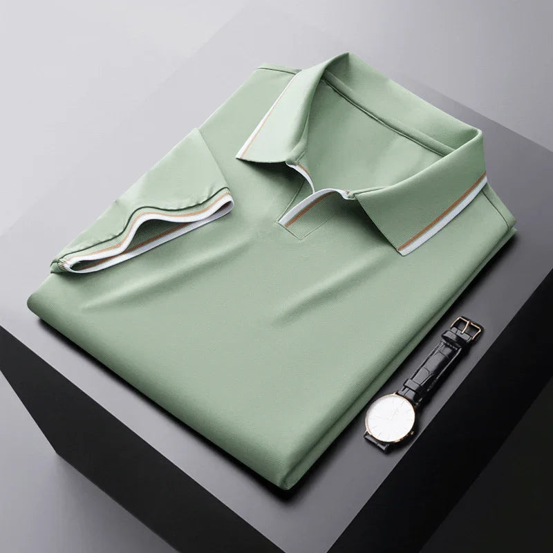 Antoine | Soft Silk Polo