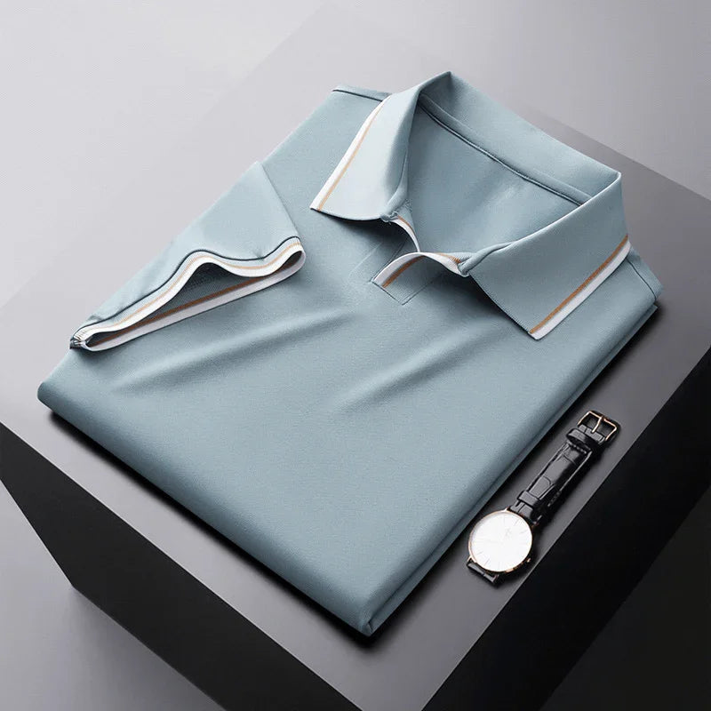 Antoine | Soft Silk Polo