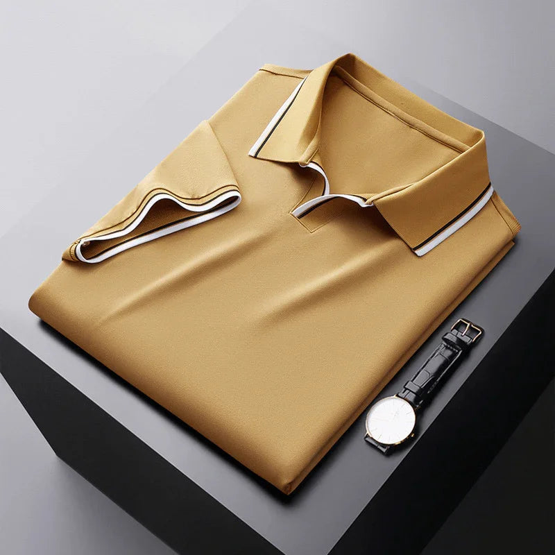 Antoine | Soft Silk Polo