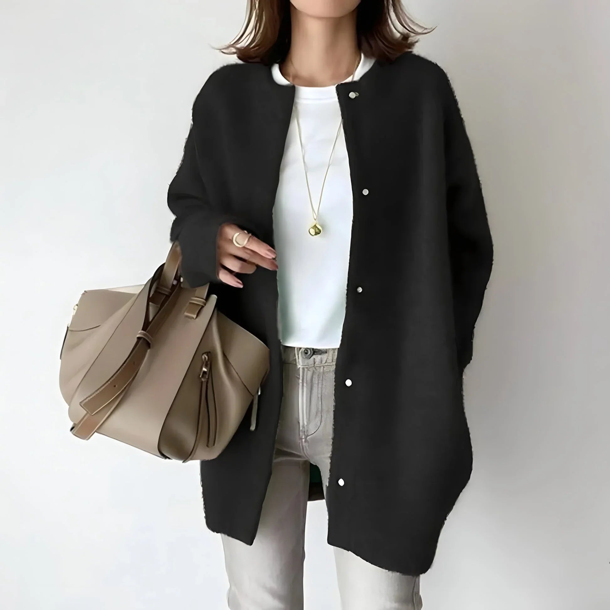 Whitney | Elegant Button Cardigan
