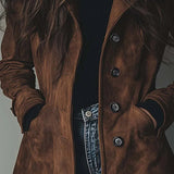 Sienna | Elegant Suede Trench