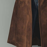 Sienna | Elegant Suede Trench