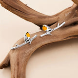 Flora | Cartoon Bird Earrings