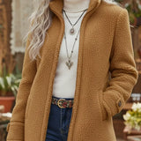 Annelies | Soft Mid-Weight Jacket with Zipper
