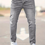 Alex | Trendy Ripped Slim Jeans