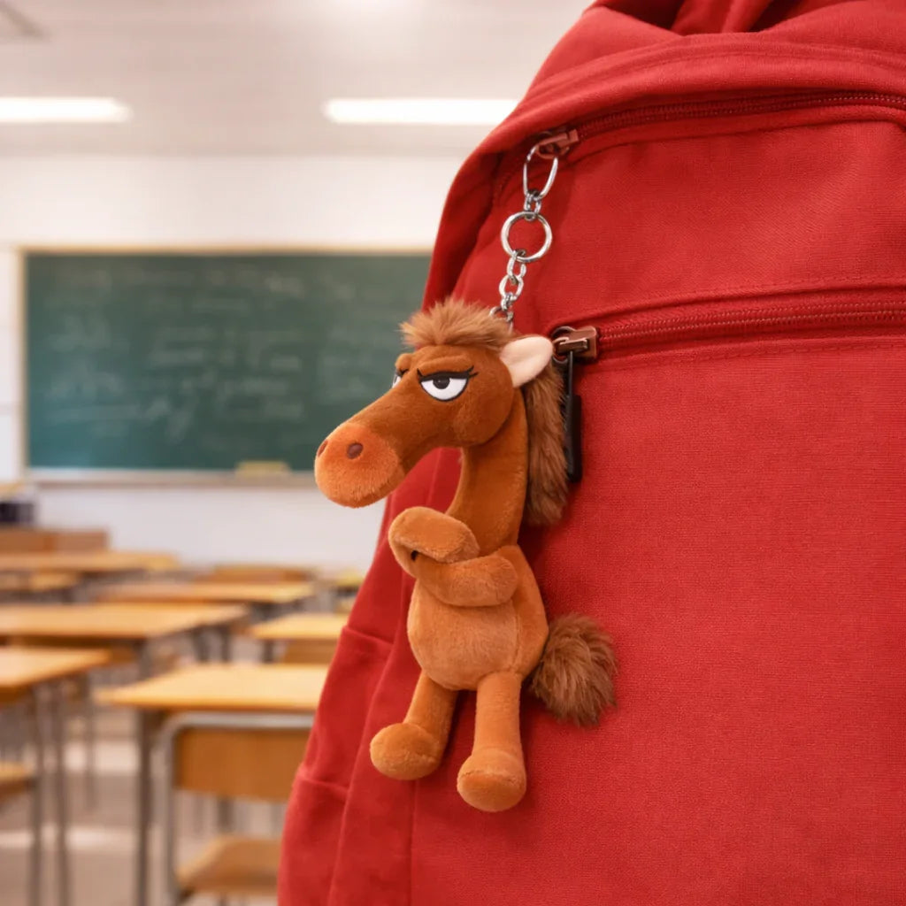 Black Horse – Handmade Soft Hand Puppet