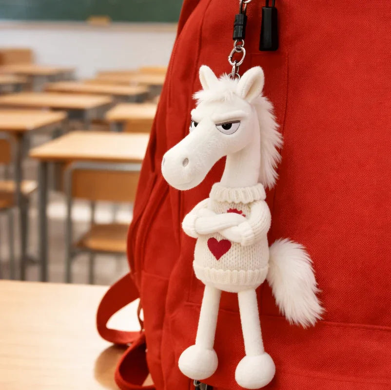 Black Horse – Handmade Soft Hand Puppet