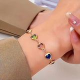 Elle | Unique Heart-Shaped Bracelet