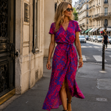 Aurélisse | Elegant dress with V-neckline