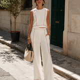 Aymone | Modern design pants and blouse set