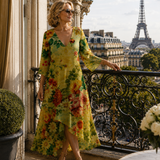 Célinie | Light Floral Dress
