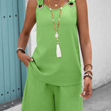 Dianise | Short Set and Light Blouse