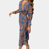 Eve | Elegant Dress with Timeless Print