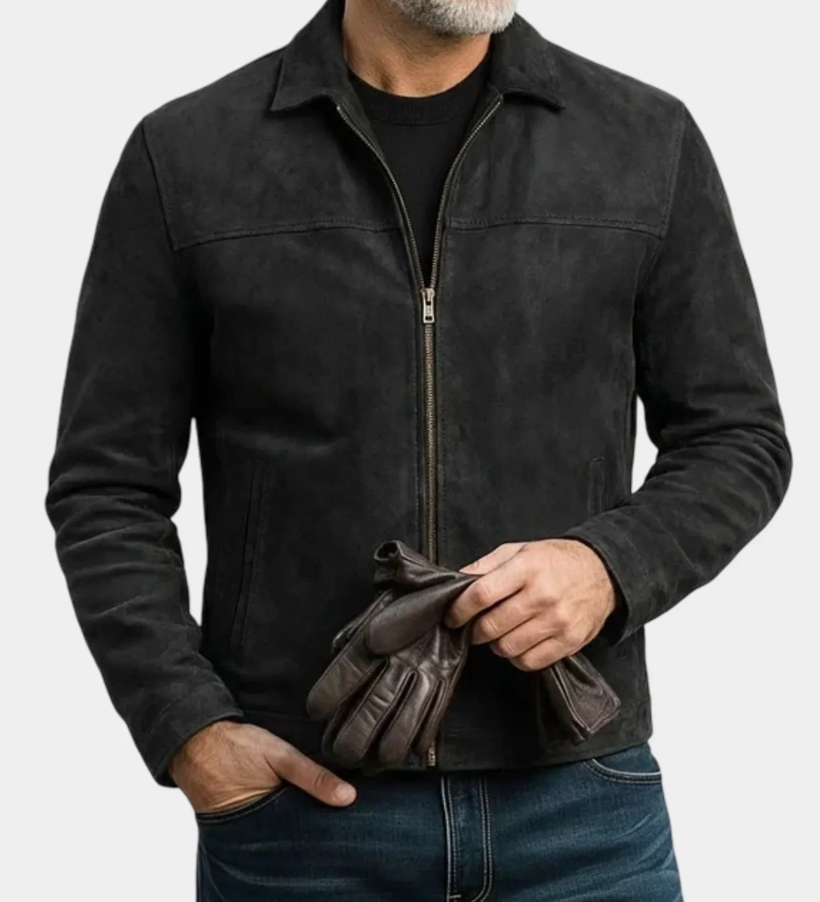 Mathis | Suede Effect Jacket