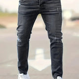 Alex | Trendy Ripped Slim Jeans