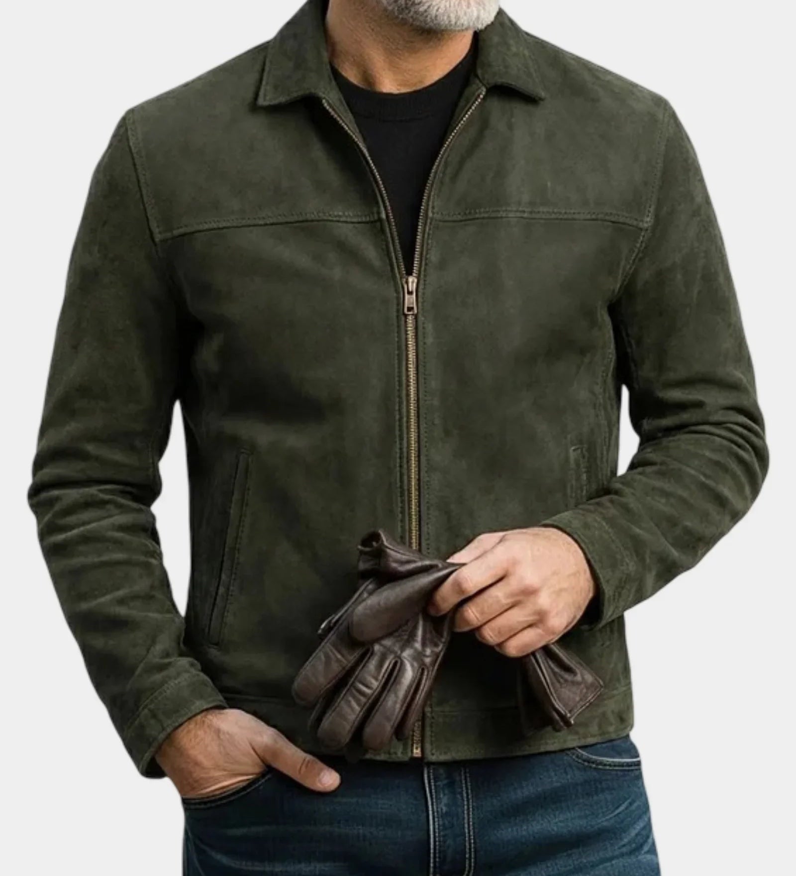Mathis | Suede Effect Jacket