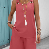 Dianise | Short Set and Light Blouse