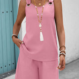 Dianise | Short Set and Light Blouse