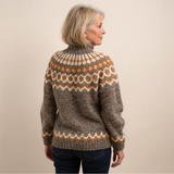 Carol | Handmade Icelandic-Style Knit Sweater