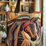 Artisan Bag "Multicolored Mosaic Horse"
