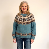 Vellaro | Chic Vintage Nordic Knit Sweater