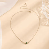 Émilie | Emerald Necklace