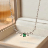 Émilie | Emerald Necklace