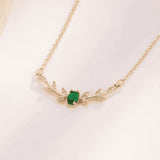 Émilie | Emerald Necklace