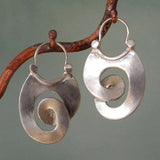 Thaïs | Irregular Vintage Silver Earrings