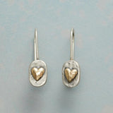 Brigitte | Silver and Gold Earrings