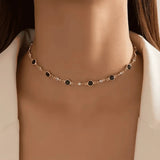 Victory | Verdant Emerald Station Necklace